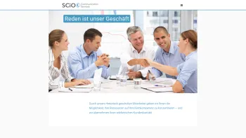 Website Screenshot: SCIO IT EDV Support Service GmbH - SCiO Communication Services - Date: 2023-06-26 10:21:14