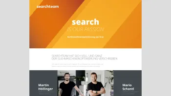 Website Screenshot: Searchteam Consulting GmbH - searchteam | Die SEO Agentur aus Graz - Date: 2023-06-26 10:26:43
