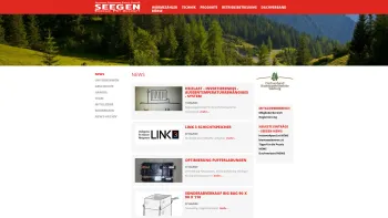 Website Screenshot: SEEGEN Salzburger Erneuerbare Energiegenossenschaft mbH - Seegen - Energie mit Zukunft: News - Date: 2023-06-14 10:45:08