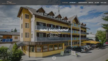 Website Screenshot: Franz Familienhotel Seelacherhof Klopeinersee Klopeiner See Kärnten Österreich - HOTEL SEELACHERHOF | Klopeiner See - Date: 2023-06-26 10:21:17