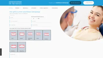 Website Screenshot: Zahnarztpraxis Prof. Dr. Otmar Seemann - Kieferorthopädie in Wien | Ansprechpartner für gerade Zähne - Date: 2023-06-15 16:02:34