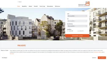 Website Screenshot: to Seeste - Startseite - Seeste Bau GmbH – Bausteine fürs Leben - Date: 2023-06-26 10:21:19