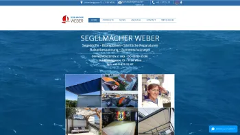 Website Screenshot: Bocek-Weber Segelmacher - www.segelmacher-weber.at | wien | segel | sonnensegel | balkonsichtschutz - Date: 2023-06-26 10:21:20