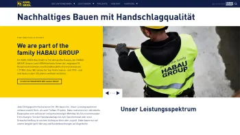 Website Screenshot: Seidl  - Bauunternehmung - KARL SEIDL – Hochbau und Tiefbau - Date: 2023-06-26 10:21:20