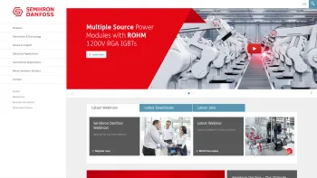 Website Screenshot: bei SEMIKRON Österreich - Power Electronics, Power Modules, Stacks & Systems | Semikron Danfoss - Date: 2023-06-26 10:21:22