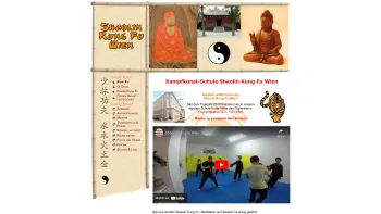 Website Screenshot: Shaolin Kung Fu Wien - Kampfkunst Schule Shaolin Kung Fu Wien - Date: 2023-06-26 10:21:25