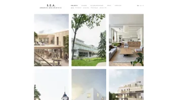 Website Screenshot: SHIBUKAWA EDER Architects - Projekte – S.E.A. SHIBUKAWA EDER ARCHITECTS ZT GmbH - Date: 2023-06-26 10:21:28