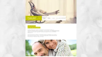 Website Screenshot: Hauer - the shoemaker company - Home - Hauer Shoe GmbH - Date: 2023-06-14 10:45:11