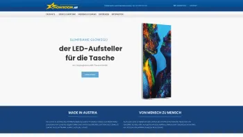Website Screenshot: Showroom GmbH - showroom.at – mobile Werbe- und Präsentationssysteme - Date: 2023-06-26 10:21:28