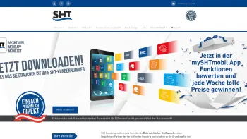 Website Screenshot: SHT Haustechnik AG - SHT - Kompetenz in der gesamten Welt der Haustechnik! - Date: 2023-06-14 10:38:18
