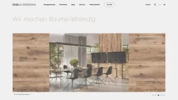 Website Screenshot: SIBU DESIGN GmbH & Co KG - Wir machen Räume lebendig | SIBU Design - Date: 2023-06-26 10:21:28