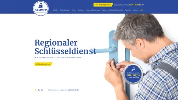 Website Screenshot: Sammer GmbH - Schlüsseldienst Graz: seriös und zuverlässig - Sammer - Date: 2023-06-26 10:21:28