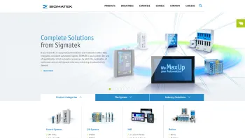 Website Screenshot: SIGMATEK GmbH & Co KG - SIGMATEK - Date: 2023-06-26 10:21:31