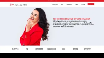 Website Screenshot: Mag. Silvia Schantl - Startseite - Agha Schantl - Date: 2023-06-14 10:45:14
