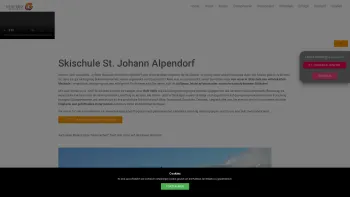 Website Screenshot: Skischule Toni Gruber - Skischule St. Johann Skischule St. Johann Alpendorf Skischule St.Johann 360° - Date: 2023-06-26 10:21:40