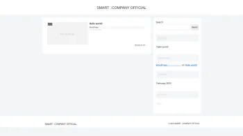 Website Screenshot: SmArt - Company - SMART・COMPANY OFFICIAL - Date: 2023-06-26 10:21:42