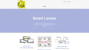 Website Screenshot: Smart Lemon - Home - Smart Lemon | simply.intelligent - Date: 2023-06-26 10:26:43