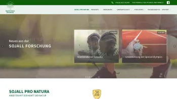 Website Screenshot: SOJALL Pro Natura Rampler Pro Natura Naturprodukte ohne Cemie für Umwelt Mensch und Tier. - Sojall Naturen - Bio Lebensmittel in Premium Qualität - Date: 2023-06-26 10:21:45
