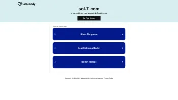 Website Screenshot: SOL-7 DESIGN. Optimized for Print Screen. - Date: 2023-06-26 10:21:45
