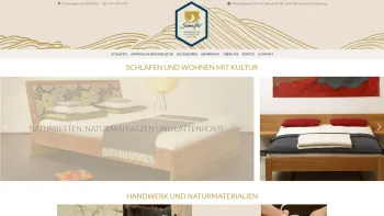 Website Screenshot: Schweiger Gera Somifer Naturbetten Schiebewände Esstische Accessoires - SOMNIFER | Naturbetten, Naturmatratzen, Lattenroste, Shojis, Tatamis - Date: 2023-06-26 10:21:48