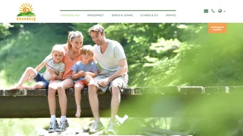 Website Screenshot: Sonnberg Ferienanlage - Ferienanlage Sonnberg Flachau | Familienurlaub Österreich in Ferienwohnungen | Baby- & Kinderbetreuung - Date: 2023-06-26 10:21:48