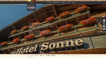 Website Screenshot: Hotel Sonne - Hotel Sonne - Direkt in Wagrain - Date: 2023-06-26 10:21:48