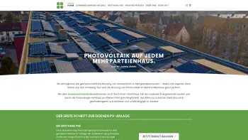 Website Screenshot: Sonnenschmiede GmbH - Sonnenschmiede – Photovoltaik für Ihr Mehrparteienhaus - Date: 2023-06-26 10:26:43