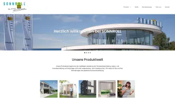Website Screenshot: SONNROLL-Welzenbacher GmbH. - SONNROLL-Welzenbacher GmbH. – Der bessere Allwetterschutz. - Date: 2023-06-15 16:02:34