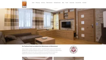 Website Screenshot: Tischlerei Soriat - Tischlerei Soriat – Qualität vom Meister - Date: 2023-06-26 10:21:51