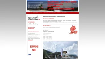 Website Screenshot: Soundfactory Xplus1 Center Salzburg Patrick Schmidhofer KG - Soundfactory - Xplus1 Center Salzburg - Date: 2023-06-14 16:39:18
