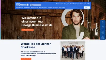 Website Screenshot: Lienzer Sparkasse Sparkasse Lienz - Das modernste Banking Österreichs | Lienzer Sparkasse - Date: 2023-06-15 16:02:34