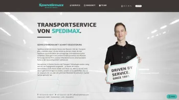 Website Screenshot: Spedimax Transportservice GmbH - Home : Spedimax - Date: 2023-06-26 10:21:57