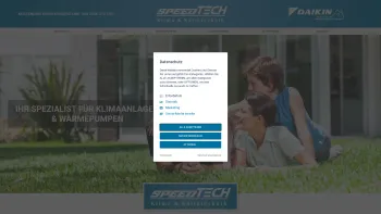 Website Screenshot: SpeedTech Save & Cool GmbH - SPEEDTECH - Klimaanlagen & Wärmepumpen vom Fachbetrieb - Date: 2023-06-26 10:21:57