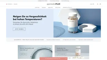 Website Screenshot: wellbeing products GmbH - spermidinPLUS Online Shop | Premium Spermidin Kapseln - Date: 2023-06-26 10:26:46
