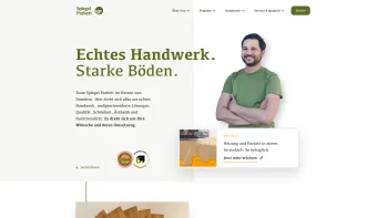 Website Screenshot: Spiegel Parkett GmbH - Ihr Bodenleger aus Vorarlberg – Spiegel Parkett GmbH - Date: 2023-06-26 10:21:55