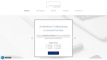 Website Screenshot: Spiegelgraber KG - SPIEGELGRABER Rechtsanwalt Gerasdorf bei Wien – Rechtsanwalt in Gerasdorf bei Wien und Korneuburg - Date: 2023-06-15 16:02:34