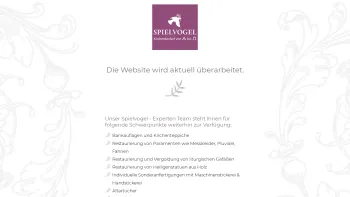 Website Screenshot: Kirchenbedarf SPIELVOGEL - Kirchenbedarf Spielvogel - Date: 2023-06-14 10:37:21