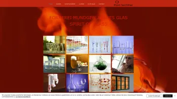 Website Screenshot: Thom Feichtner spirit-of-glass Glaswerkstatt - THOM FEICHTNER Glasbläser Österreich - Date: 2023-06-15 16:02:34