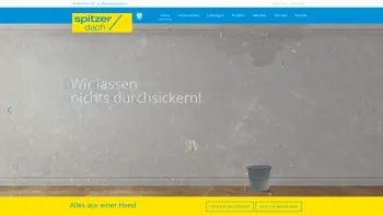 Website Screenshot: SPITZER DACH - Spitzer Dach Graz | Ihr Dachdecker und Spengler in der Steiermark - Date: 2023-06-14 10:45:20