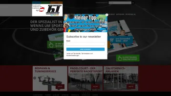Website Screenshot: Sportbau HL GmbH - Sportbau-HL Sportstättenbau, Sportartikel Onlineshop & Sportbau in Österreich - Date: 2023-06-26 10:26:46