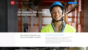 Website Screenshot: SSA Global GmbH - ERP Cloud Software | KI-ERP-Cloud-Produkte für Unternehmen | Infor - Date: 2023-06-26 10:22:06