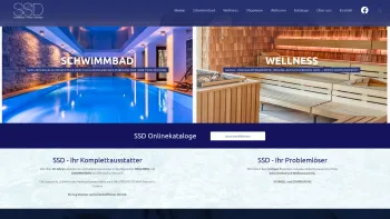 Website Screenshot: SSD Produkte und Dienstleistungen für Schwimmbad Sauna Dampfbad Solarium - SSD – Schwimmbad-Sauna-Dampfbad Handelsgesellschaft m.b.H. - Date: 2023-06-26 10:22:06