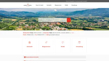 Website Screenshot: Stadtgemeinde St St. Andrä Lavanttal! - Stadtgemeinde St. Andrä - Geko digital - Date: 2023-06-26 10:22:06