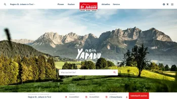 Website Screenshot: Max St. Johann Tirol Herz der Alpen Winter Sommer Urlaub - Region St. Johann in Tirol • Kitzbüheler Alpen - Date: 2023-06-26 10:22:09