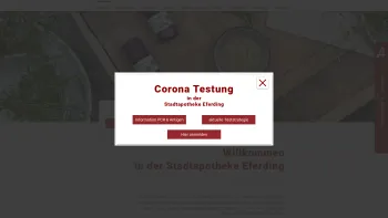 Website Screenshot: Mag. pharm. Alexander Rizy Stadtapotheke Stadtapotheke Eferding - Stadtapotheke Eferding | Home - Date: 2023-06-26 10:22:09