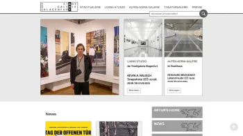 Website Screenshot: Stadtgalerie - Stadtgalerie - Date: 2023-06-26 10:22:09