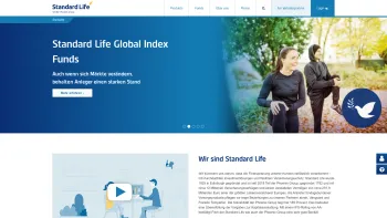 Website Screenshot: Standard Life Versicherung - Standard Life Versicherung - Date: 2023-06-26 10:22:12
