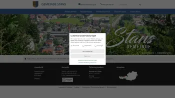 Website Screenshot: Gemeindeamt Stans RiS-Kommunal - Stans - Startseite - Date: 2023-06-26 10:22:12