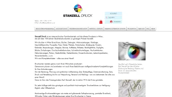 Website Screenshot: STANZELL DRUCK - Stanzell Druck - Onlineshop, Wien, Broschüren, Hochzeitskarten - Date: 2023-06-15 16:02:34