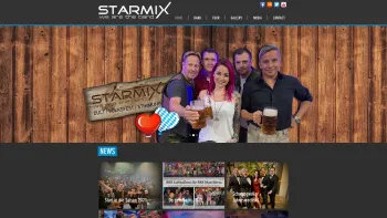 Website Screenshot: Christian STARMIX     die Showband der etwas anderen Art          Contact 43(0) 664 160 66 71                 - Band | Österreich | Liveband | Starmix - Date: 2023-06-26 10:22:15
